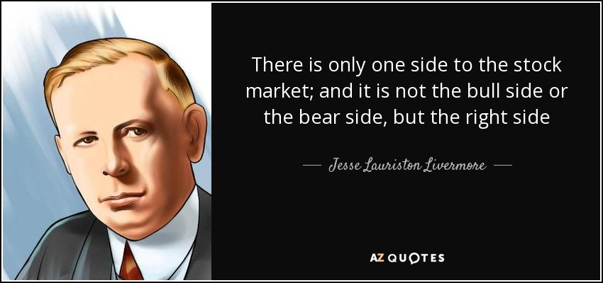 bull bear right side of the market jesse livermore