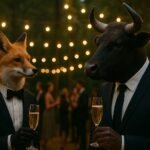 Festive Fox With Bull W32 & 33