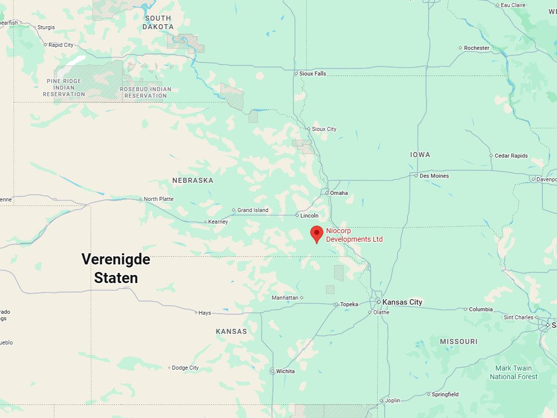 Lokatie Elk Creek Project