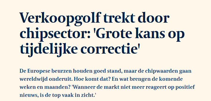 De Tijd vrijdag 26/06
